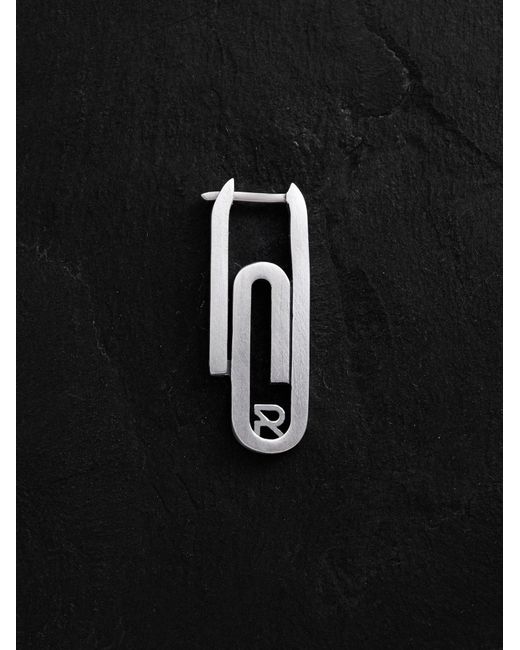 REYTEL Ohrring Clip in White für Herren