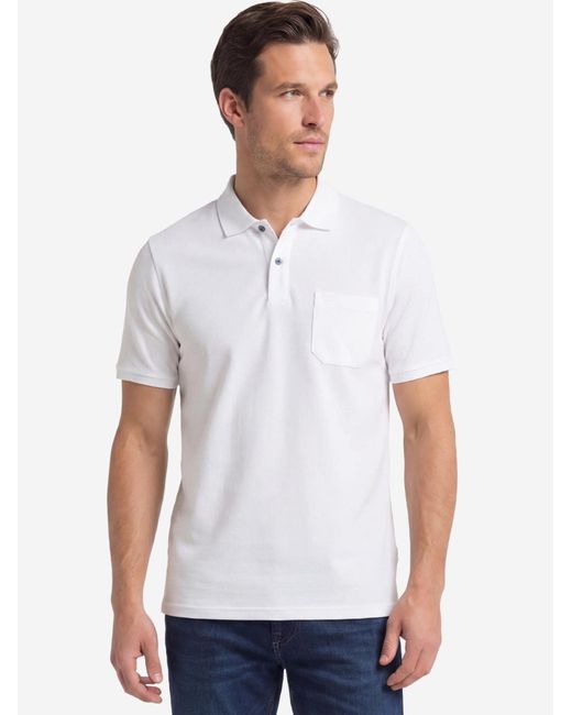 Redmond Shirt Basic in Blue für Herren