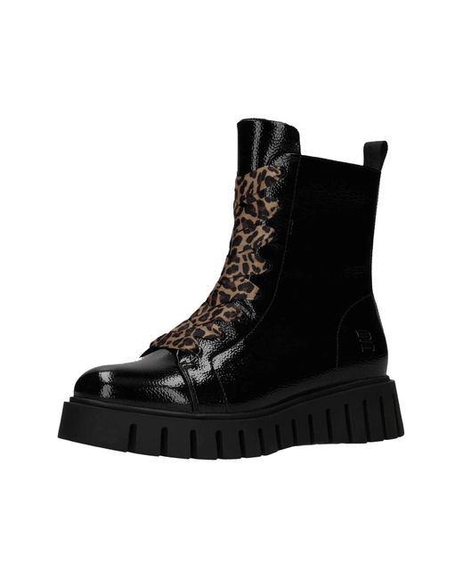 TT. BAGATT Black Schnürstiefelette