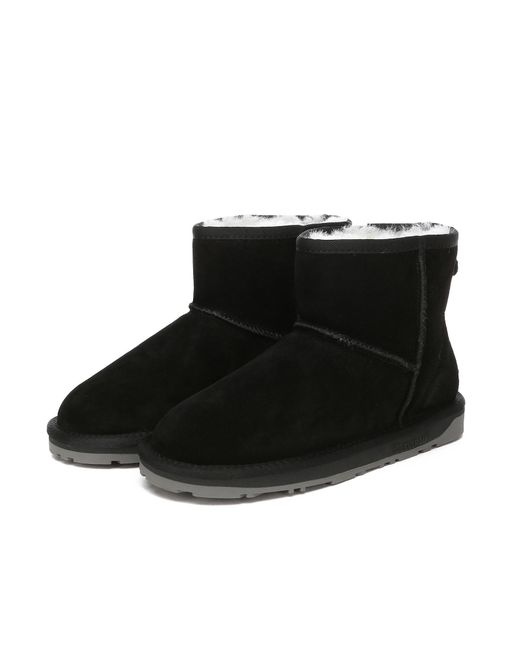 EVER AU Black Boots Nappa