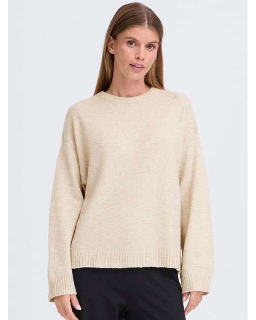 Oxmo White Strickpullover Oxicomos