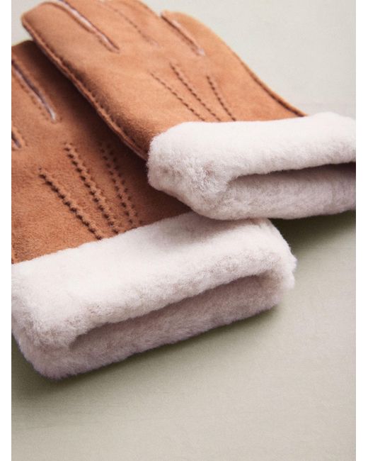 Next White Fingerhandschuhe