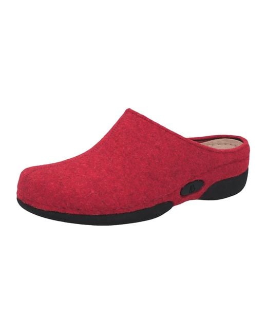 Berkemann Red Clogs Lauren