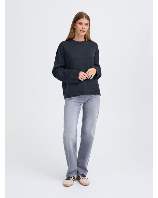 Oxmo Blue Strickpullover