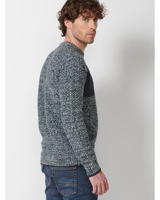 Koröshi Pullover in Blue für Herren