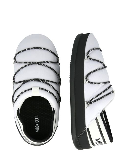 Moon Boot White Slipper