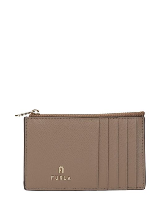 Furla Brown Kartenetui
