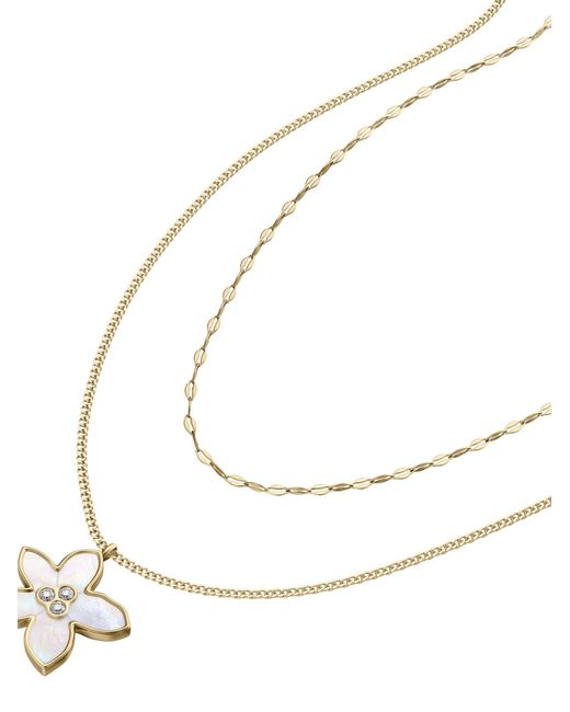 Fossil White Kette