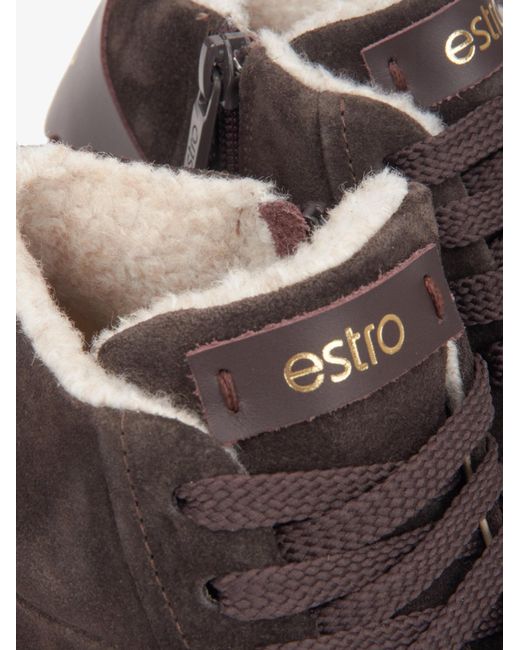 ESTRO Brown Sneaker High 09-3519