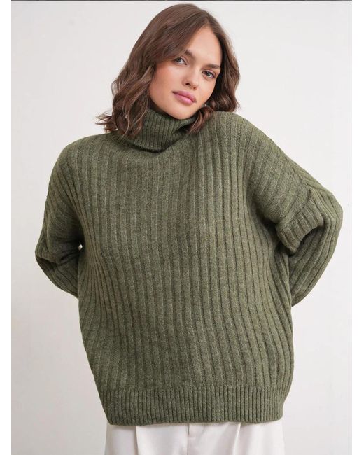 MixRay Green Pullover