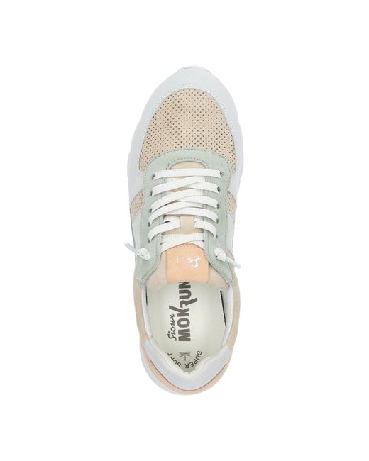 Sioux White Sneaker Mokrunner-D-018