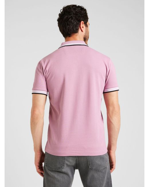 Boss Poloshirt 'paddy' in Pink für Herren