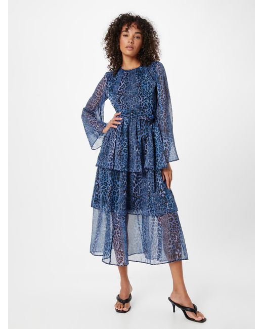 Warehouse Blue Kleid