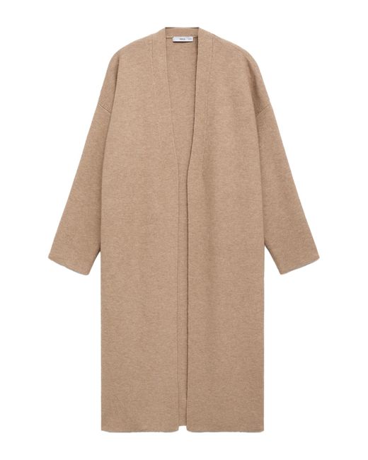 Mango Natural Strickjacke Ringon