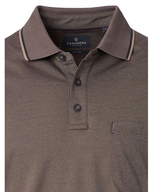 CASA MODA Shirt Basic in Blue für Herren