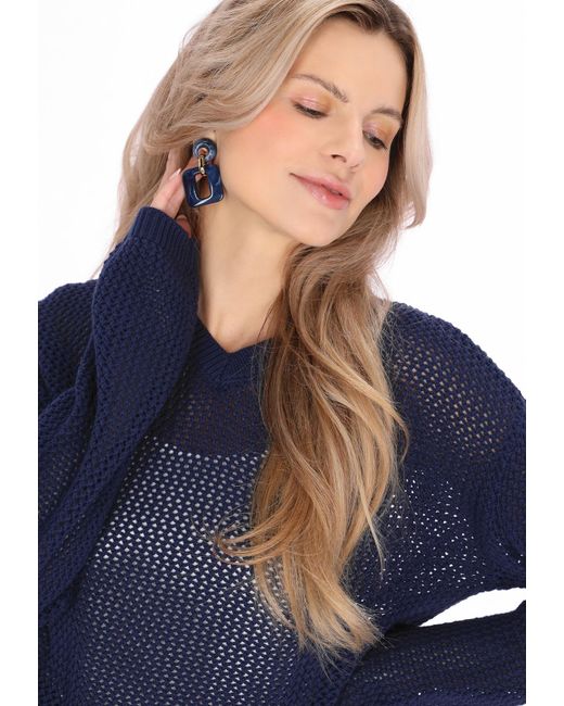 Usha Blue Pullover