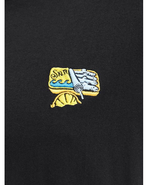 Solid T-Shirt Sdowens in Black für Herren