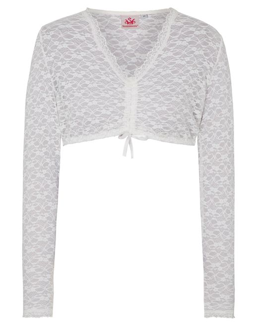 Spieth & Wensky White Dirndlbluse Flash