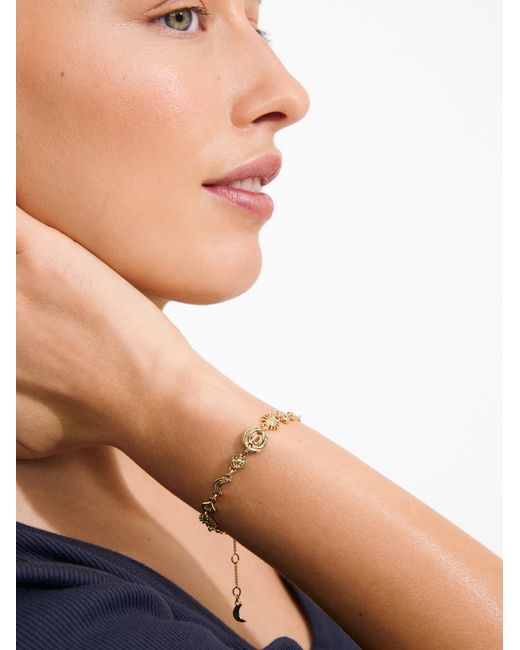Pilgrim Armband Misha in Metallic für Herren