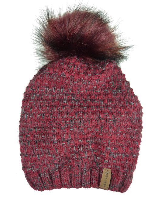 Kumixi Purple Mütze Set: Mütze & Loop Schal