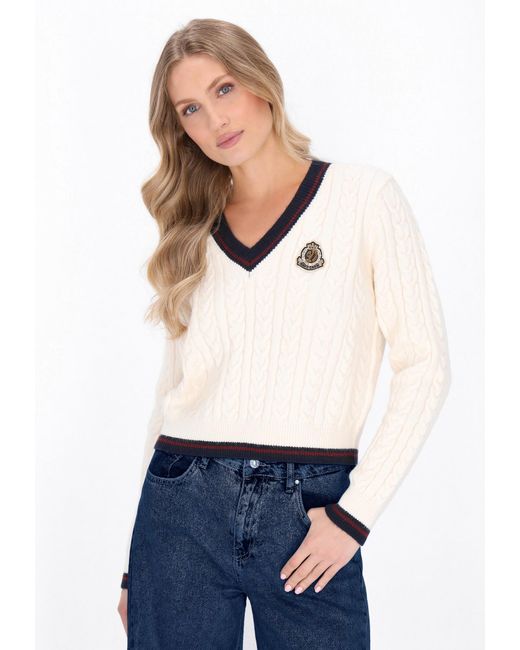 DreiMaster Maritim White Pullover