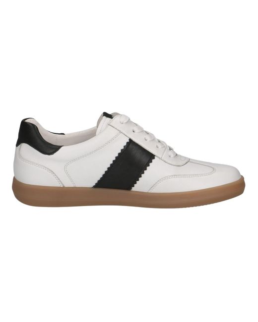 Caprice White Sneaker