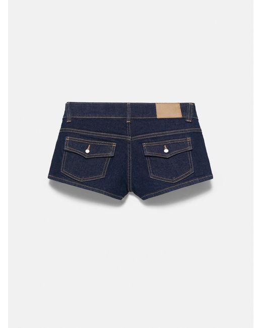 Pull&Bear Blue Shorts