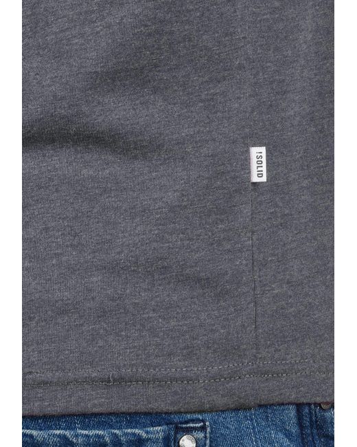 Solid Shirt Manoldo in Gray für Herren