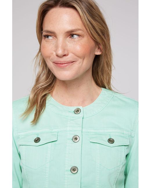 SOCCX Green Übergangsjacke