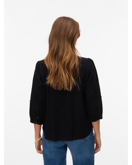 Vero Moda Black Bluse 'Vmolya'
