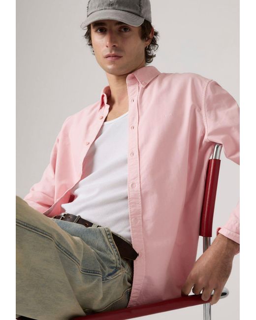 Levi's Levis Hemd Authentic in Pink für Herren