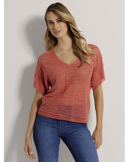 Madeleine Red Pullover