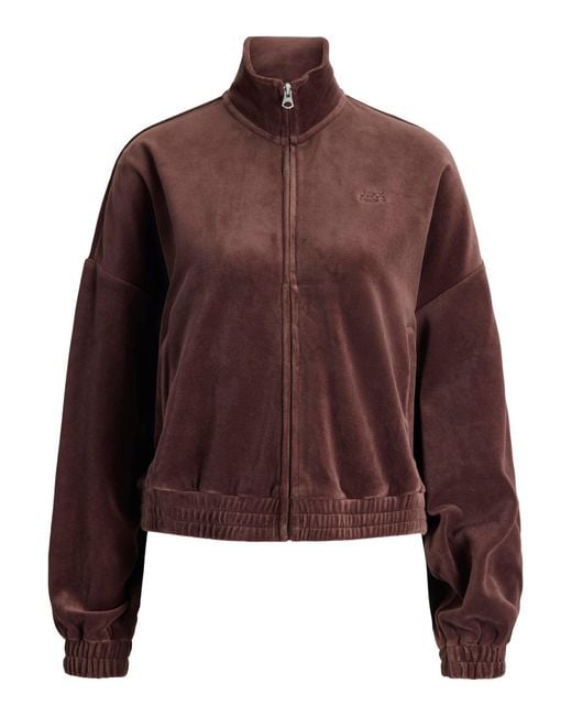 JJXX Brown Strickjacke Jxsnookie