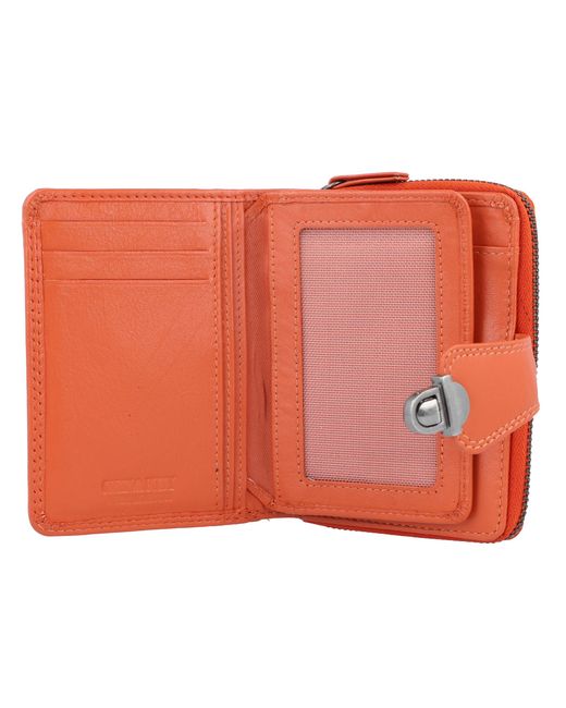 Greenburry Orange Geldbörse