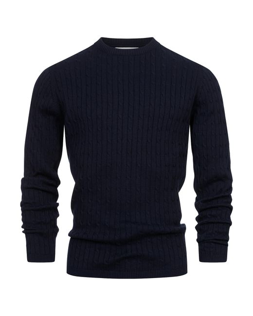 Kronstadt Pullover Cable in Blue für Herren