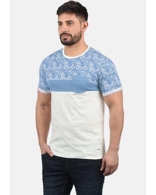 Solid Shirt Florian in Blue für Herren