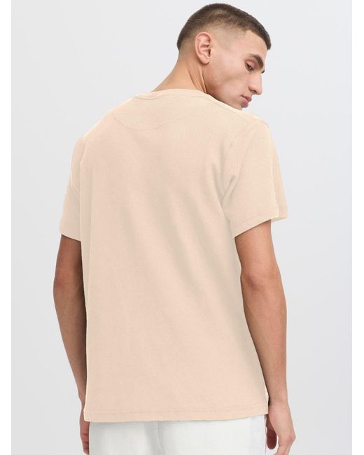 Solid Rundhalsshirt Sdpaul in White für Herren