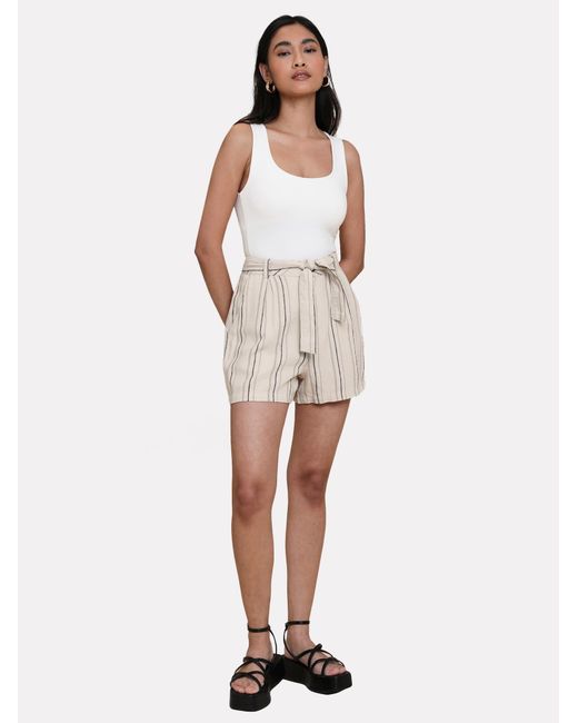 Threadbare Natural Threadbare shorts 'laurence'