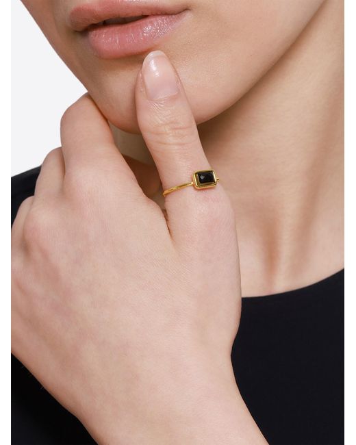 Heideman Metallic Ring Petil