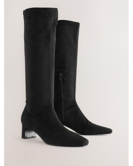 Next Black Stiefel