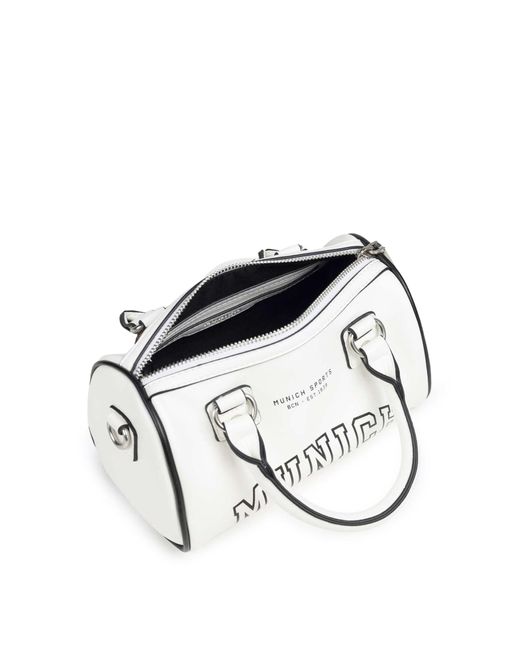 Munich White Handtasche Court