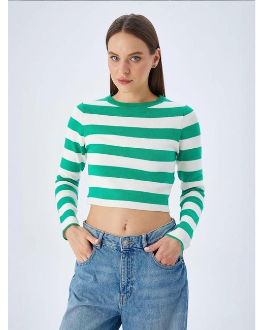 MixRay Green Pullover