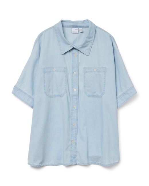 Vero Moda Blue Bluse 'Vmemberly'