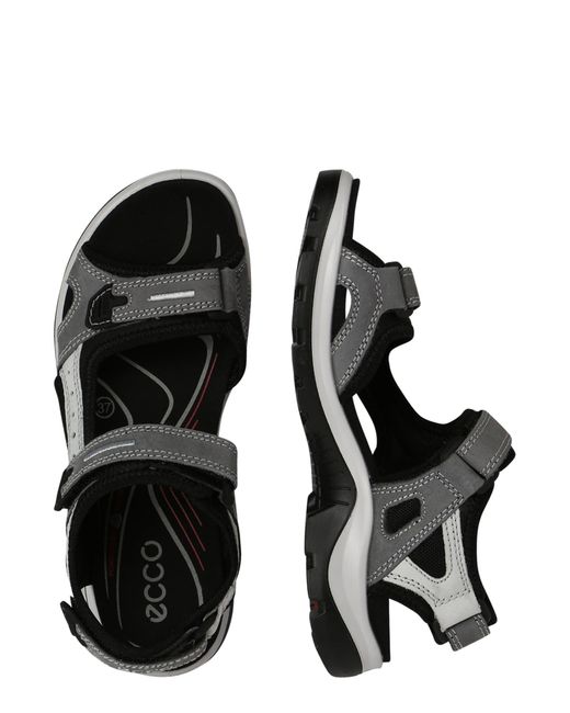 Ecco Black Sandale