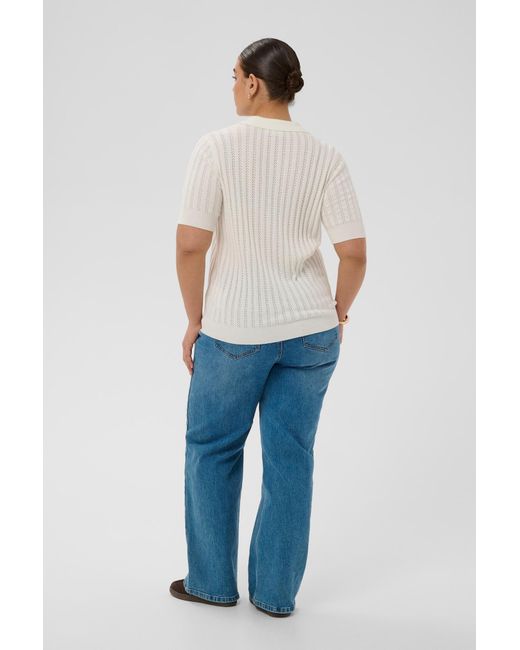 Kaffe White Pullover Kcbirda