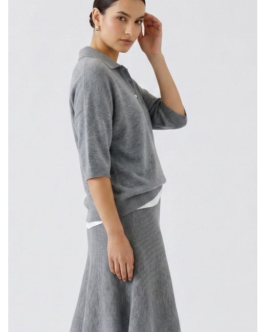 Ouí Gray Pullover
