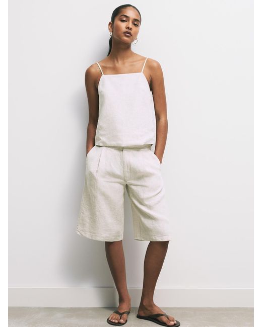 Pull&Bear White Top