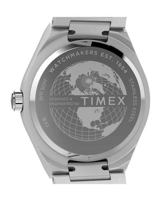 Timex Gray Analoguhr
