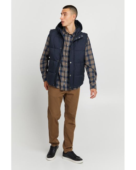 Solid Weste in Blue für Herren