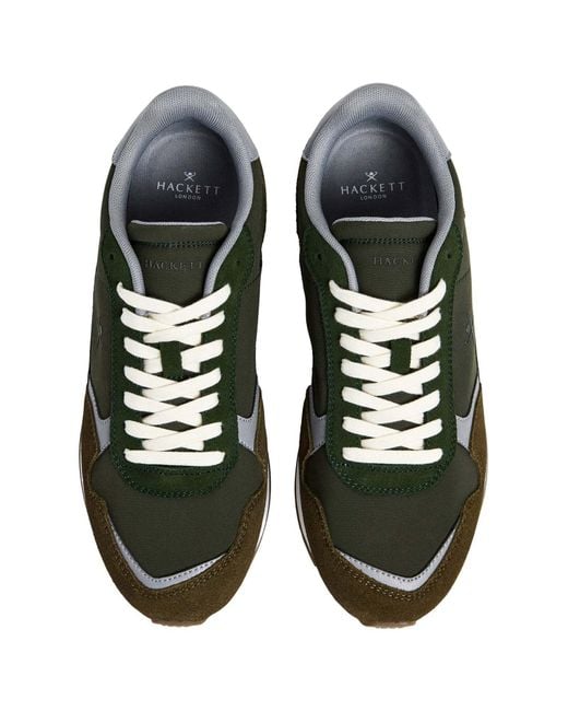 Hackett Sneaker Vector Device in Green für Herren
